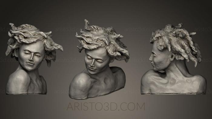 Busts and heads antique and historical (BUSTA_0186) 3D model for CNC machine